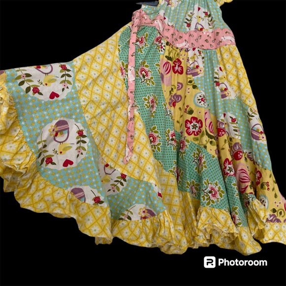 Jelly The Pug Spring Easter Girls Twirl Dress Size 5 Adorable - Picture 4 of 10